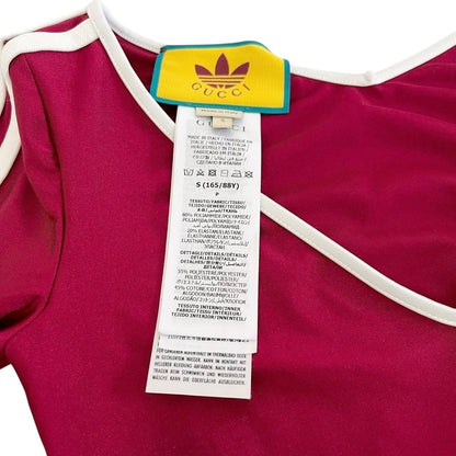 RC2601-124 GUCCI adidas ボディスーツ レッド