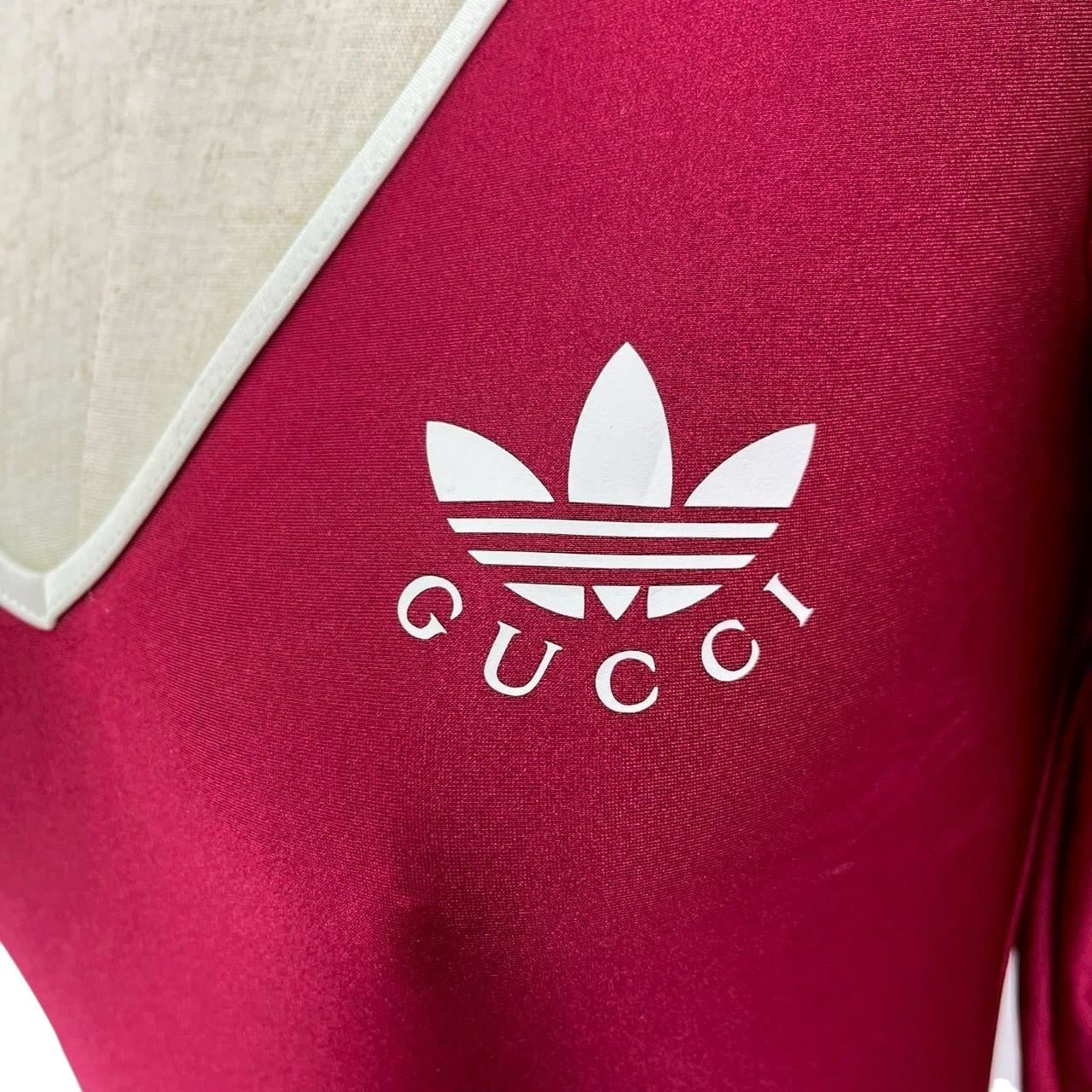 RC2601-124 GUCCI adidas ボディスーツ レッド