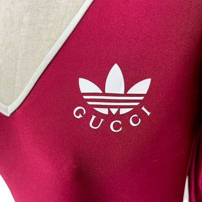 RC2601-124 GUCCI adidas ボディスーツ レッド