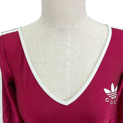 RC2601-124 GUCCI adidas ボディスーツ レッド