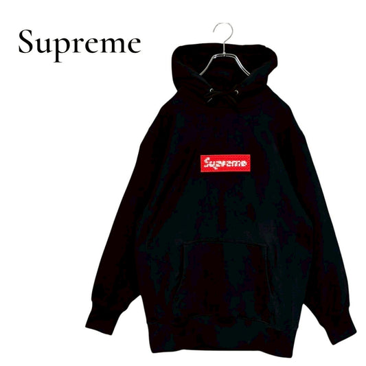 RC2601-801 Supreme パーカー ブラック メンズ