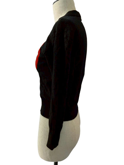 RC2601-99 katesspade ニット ハート ブラック XS