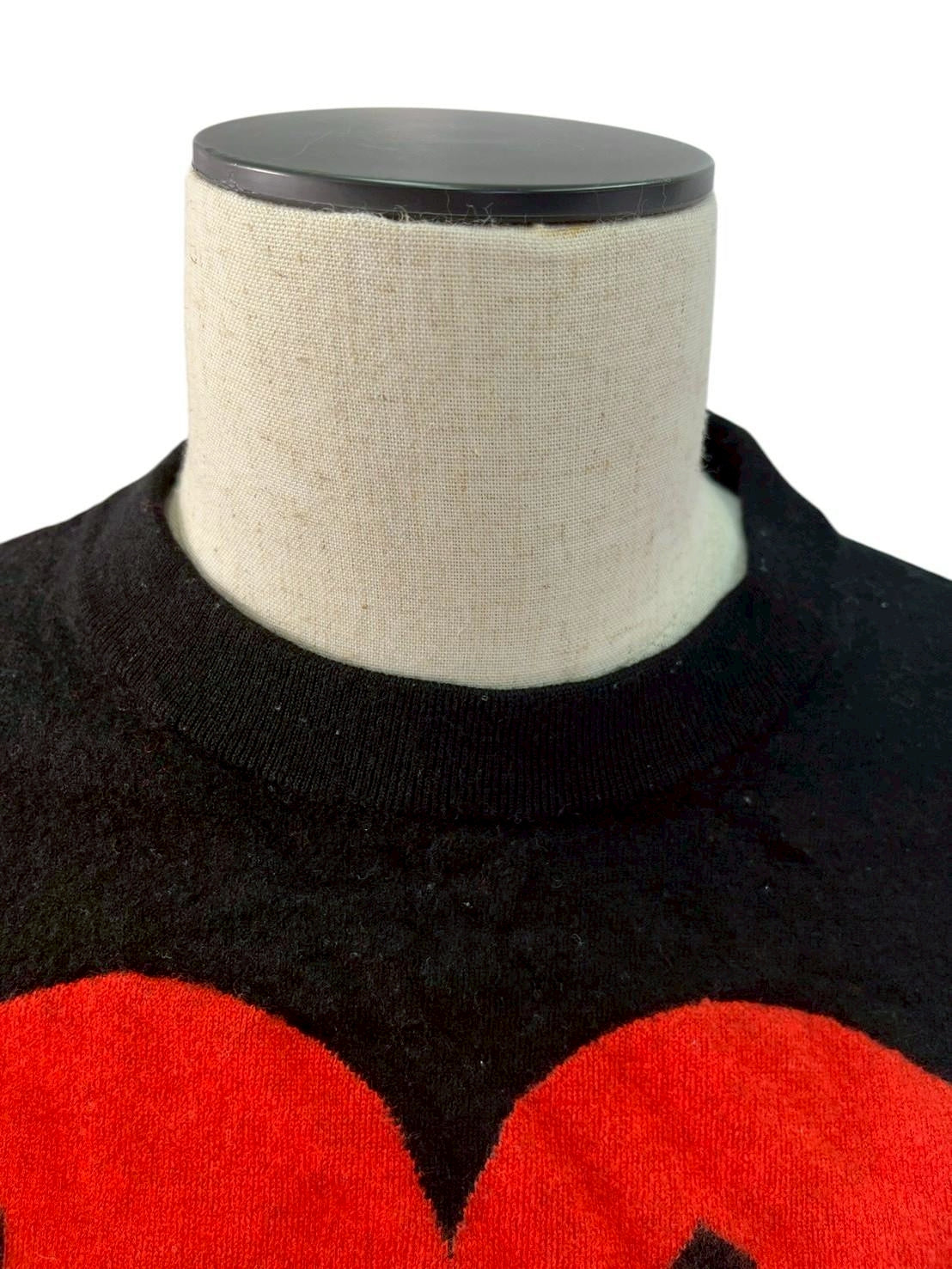 RC2601-99 katesspade ニット ハート ブラック XS