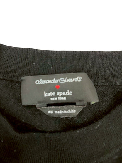 RC2601-99 katesspade ニット ハート ブラック XS