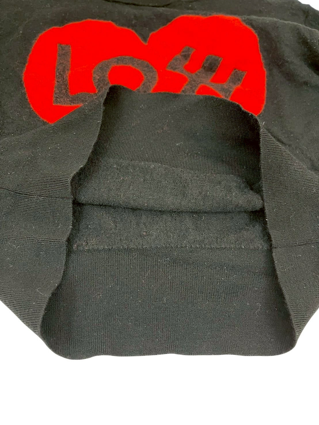 RC2601-99 katesspade ニット ハート ブラック XS