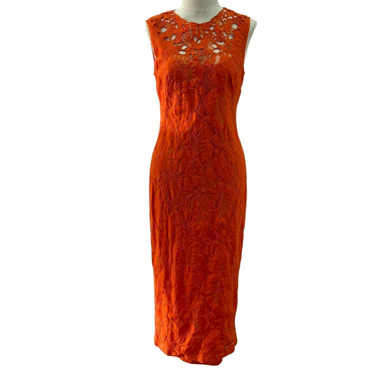 RC2601-95 N21 ワンピース オレンジ