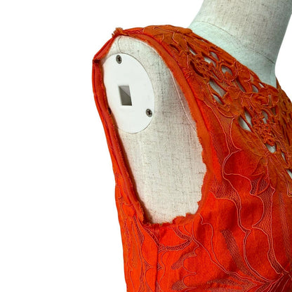 RC2601-95 N21 ワンピース オレンジ