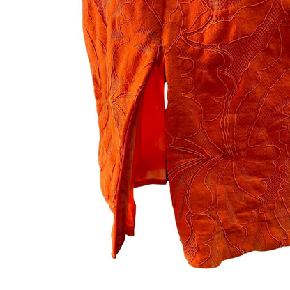 RC2601-95 N21 ワンピース オレンジ