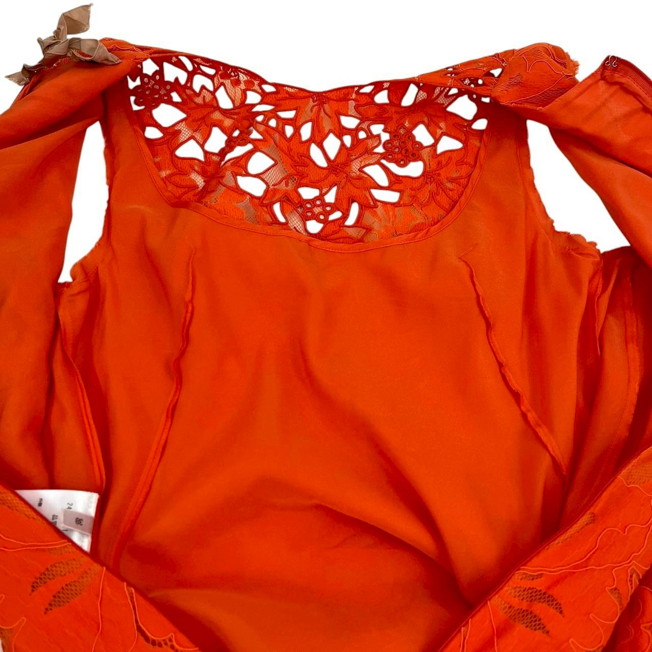 RC2601-95 N21 ワンピース オレンジ