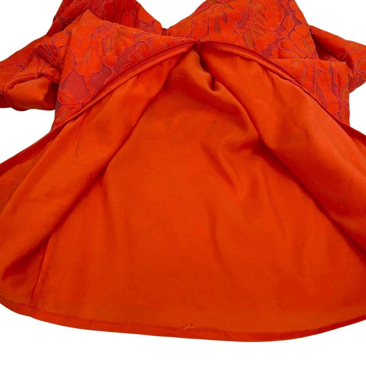 RC2601-95 N21 ワンピース オレンジ