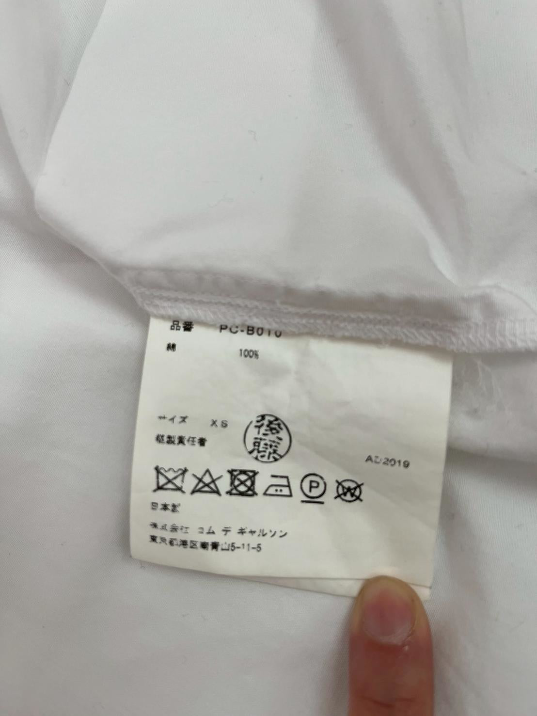 RC2601-93 BLACK COMME des GARCONS シャツ PC-B010 XS メンズ