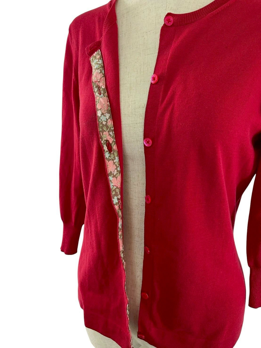 RC2601-89 Paul Smith BLACK カーディガンレッド M