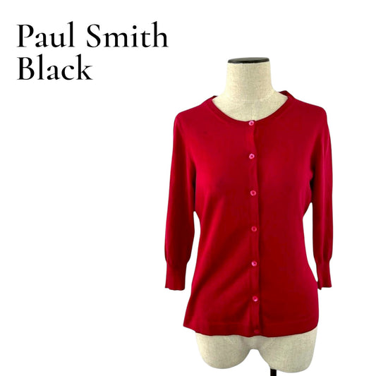 RC2601-89 Paul Smith BLACK カーディガンレッド M