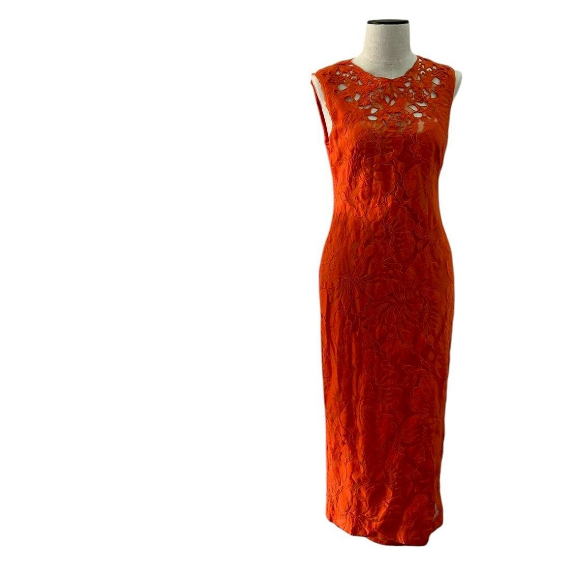 RC2601-95 N21 ワンピース オレンジ