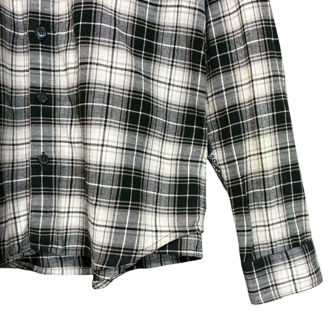 RC2601-804 WHIZLIMITED チェック シャツ ホワイト ブラック メンズ