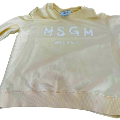 RC2601-610 MSGM トップス トレーナー イエロー L　レディース