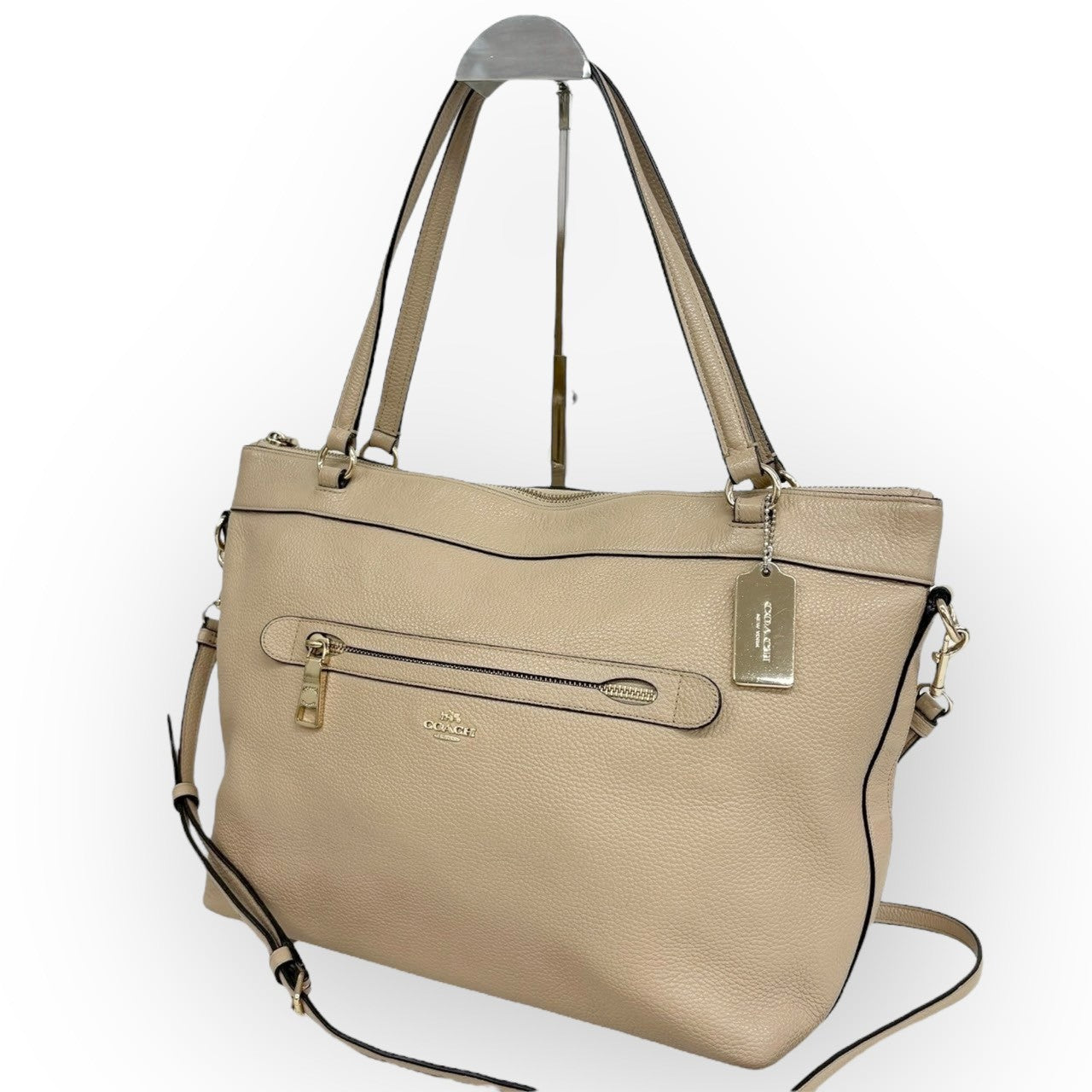 COACH コーチ トートバッグ ショルダーバッグ 2way ベージュ K1657-F54687