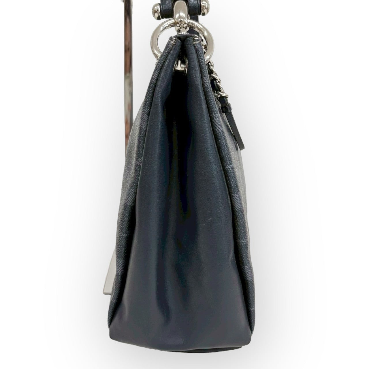 COACH コーチ 2way ワンショルダーバッグ  シグネチャー柄 ブラック F66973