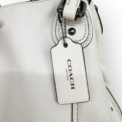 COACH コーチ トートバッグ イーディ31 ウィズ スター リベット ホワイト 59468