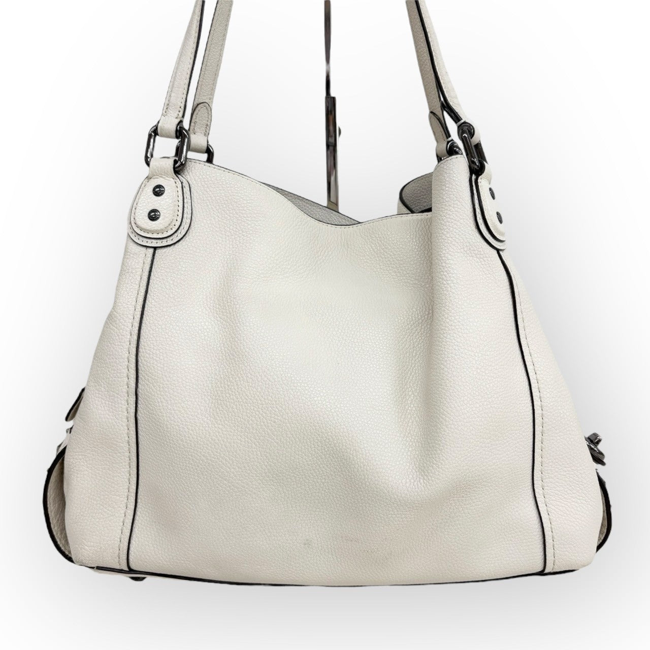 COACH コーチ トートバッグ イーディ31 ウィズ スター リベット ホワイト 59468