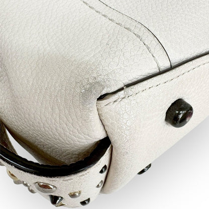 COACH コーチ トートバッグ イーディ31 ウィズ スター リベット ホワイト 59468
