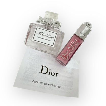 Dior ディオール 2022年クリスマス ポーチセットリップ 香水 アディクト ミニスプレー