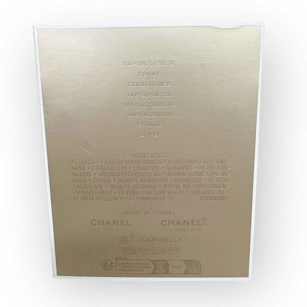 CHANEL シャネル 香水 GABRIELLE L'EAU 100ml