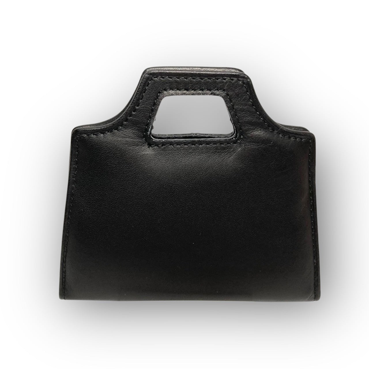 １FERRAGAMO フェラガモ バッグ型 ソーイングセット ブラック 箱付き