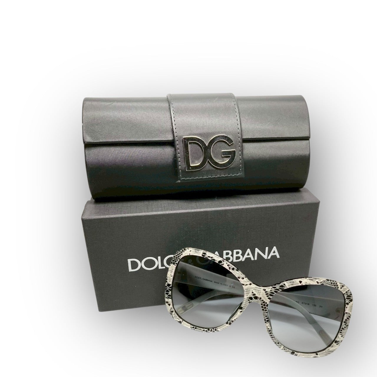 ３ DOLCE＆GABBANA ドルガバ サングラス ケース付き