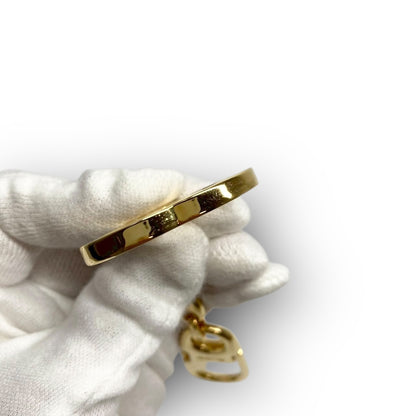 ５ GUCCI グッチ キーホルダー ゴールド GGマーク 箱付き