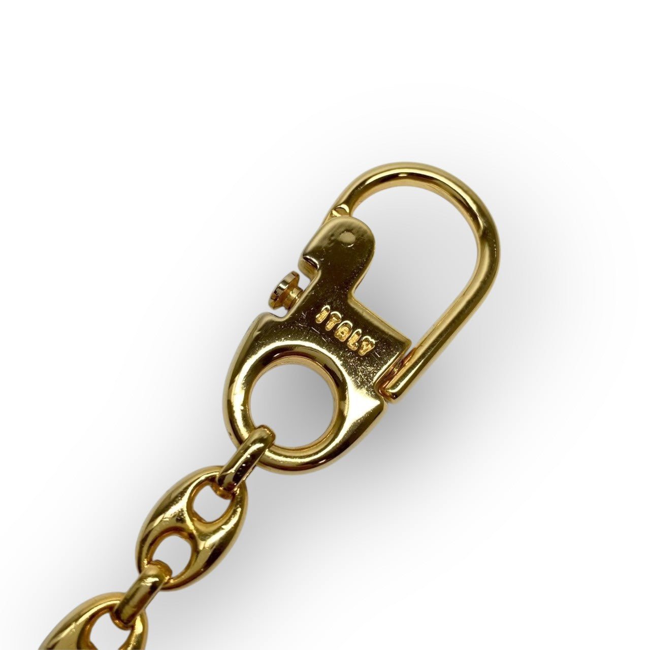 ５ GUCCI グッチ キーホルダー ゴールド GGマーク 箱付き