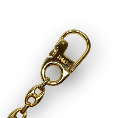 ５ GUCCI グッチ キーホルダー ゴールド GGマーク 箱付き