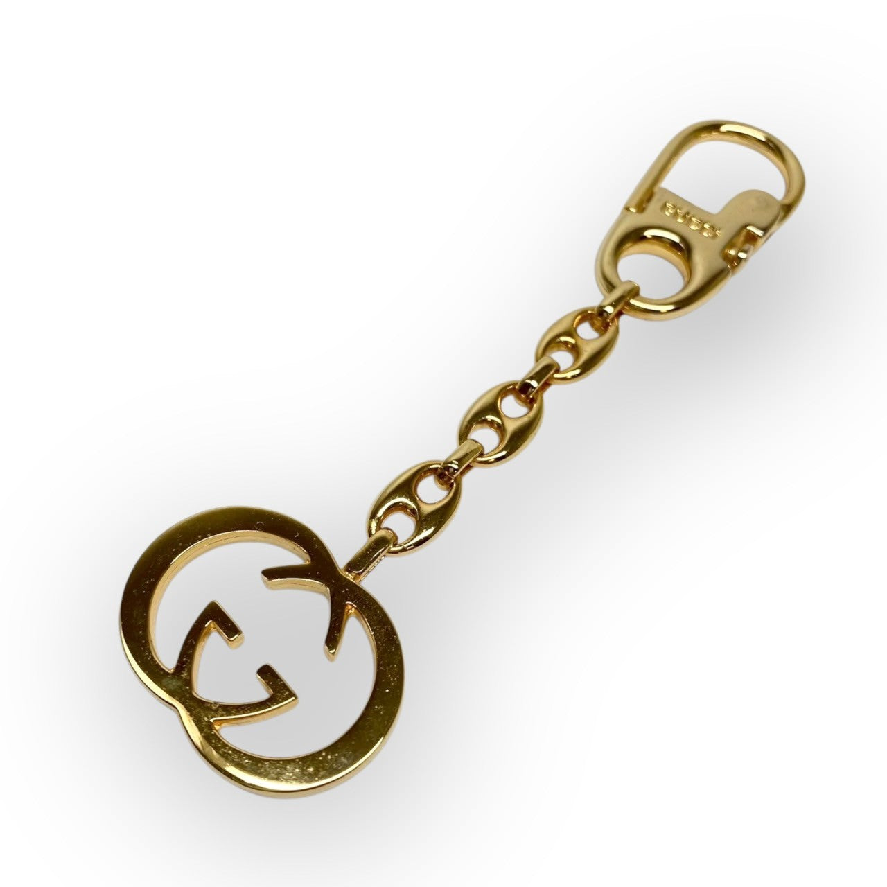 ５ GUCCI グッチ キーホルダー ゴールド GGマーク 箱付き