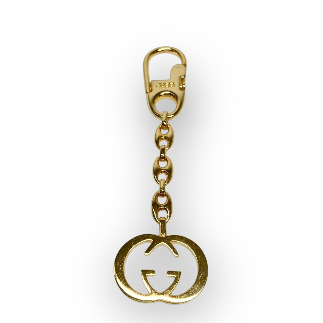 ５ GUCCI グッチ キーホルダー ゴールド GGマーク 箱付き