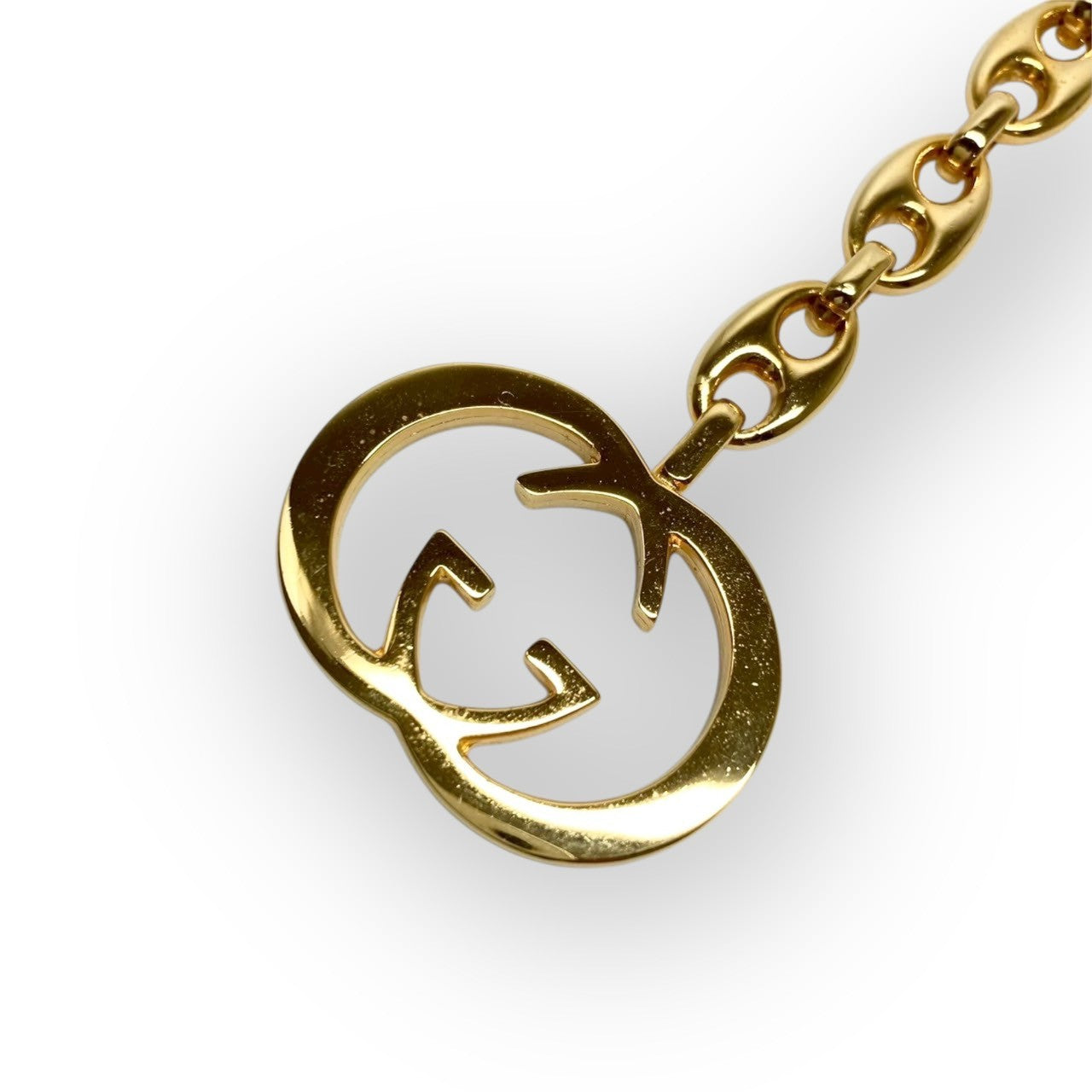 ５ GUCCI グッチ キーホルダー ゴールド GGマーク 箱付き
