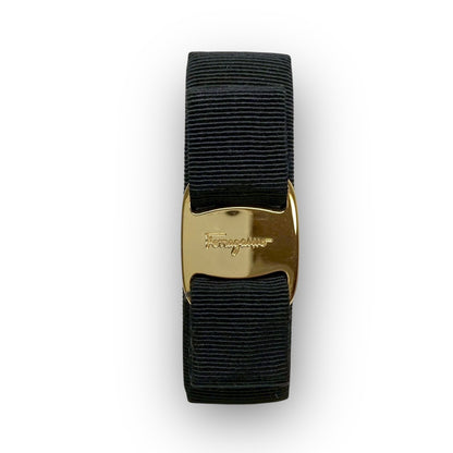 ６ Salvatore Ferragamo サルヴァトーレフェラガモ バレッタ ブラック 箱付き