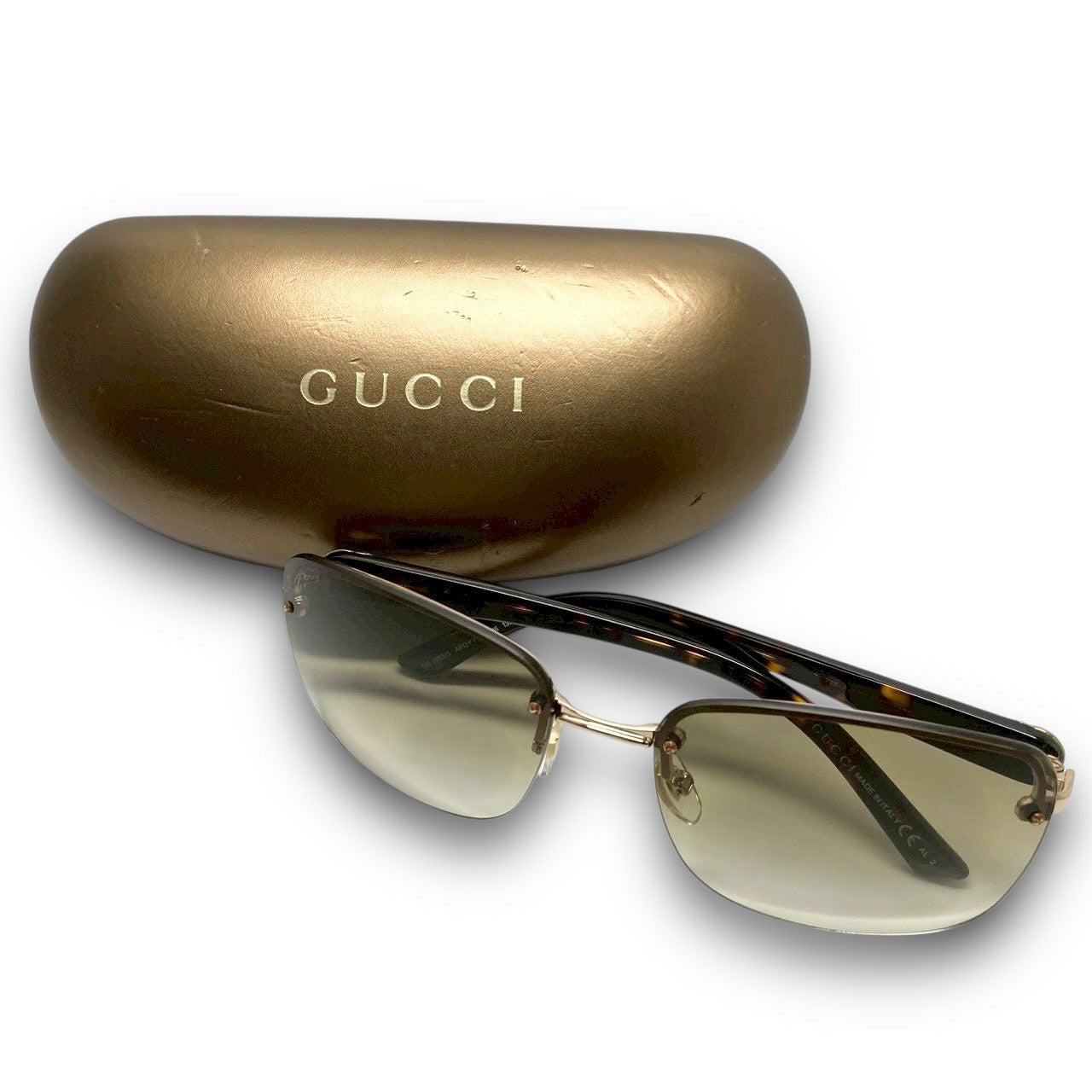 １０ GUCCI グッチ サングラス ケース付き