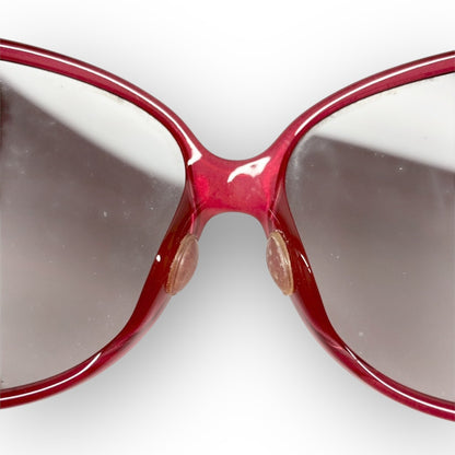 １１ FENDI フェンディ サングラス ケース付き レッド
