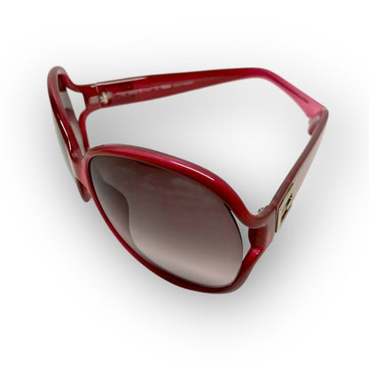 １１ FENDI フェンディ サングラス ケース付き レッド