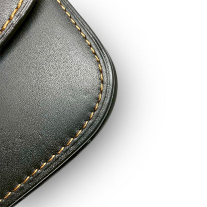 ２５ COACH コーチ 長財布 ポーチ型 ブラック