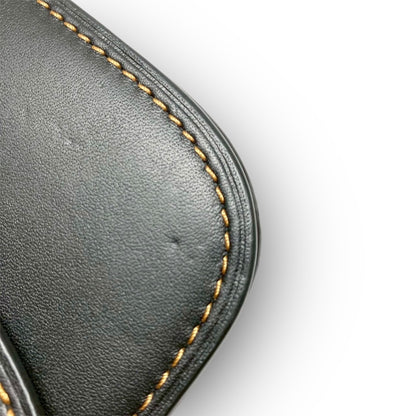 ２５ COACH コーチ 長財布 ポーチ型 ブラック