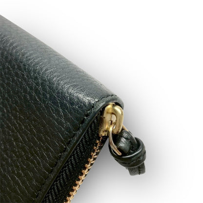３４ TORY BURCH トリーバーチ 長財布 ラウンドファスナー ブラック