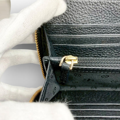 ３４ TORY BURCH トリーバーチ 長財布 ラウンドファスナー ブラック