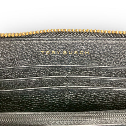 ３４ TORY BURCH トリーバーチ 長財布 ラウンドファスナー ブラック
