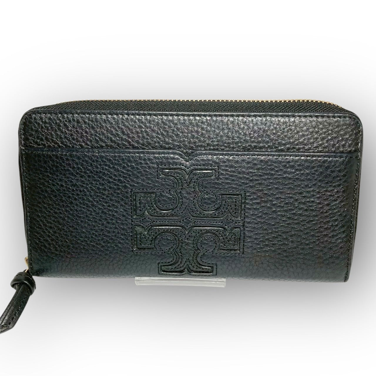 ３４ TORY BURCH トリーバーチ 長財布 ラウンドファスナー ブラック