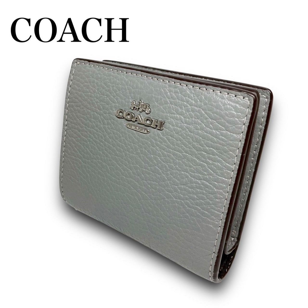 ３７ COACH コーチ 二つ折り財布