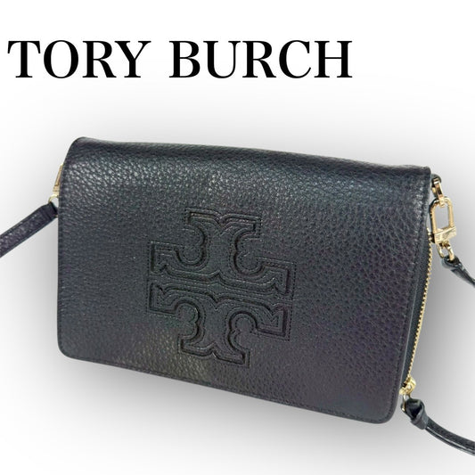 ５７ Tory Burch トリーバーチ ショルダーバッグ 2WAYバッグ 財布 ブラック