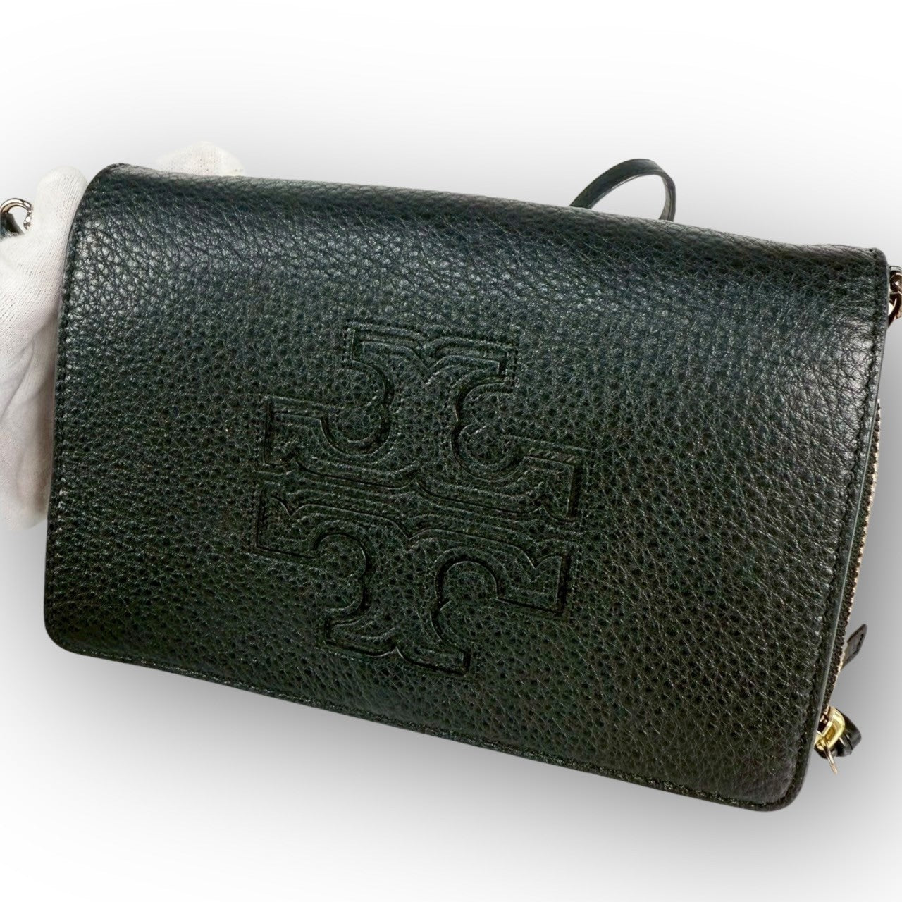 ５７ Tory Burch トリーバーチ ショルダーバッグ 2WAYバッグ 財布 ブラック