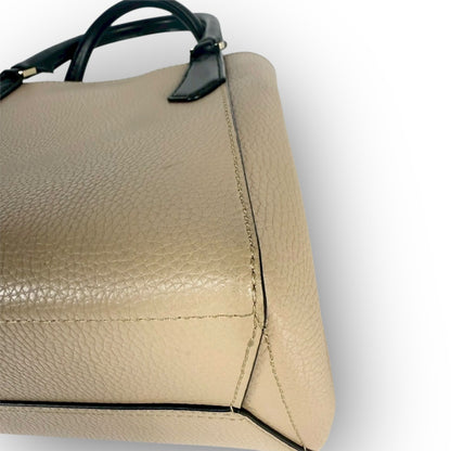５９ MICHAEL KORS マイケルコース 2Way ハンドバッグ ショルダーバッグ  ベージュ×ブラック