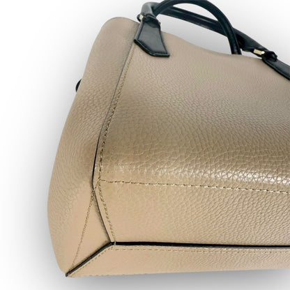 ５９ MICHAEL KORS マイケルコース 2Way ハンドバッグ ショルダーバッグ  ベージュ×ブラック